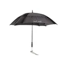 JuCad Telescopic Golf Umbrella 68" Square & Windproof with Pin, Black