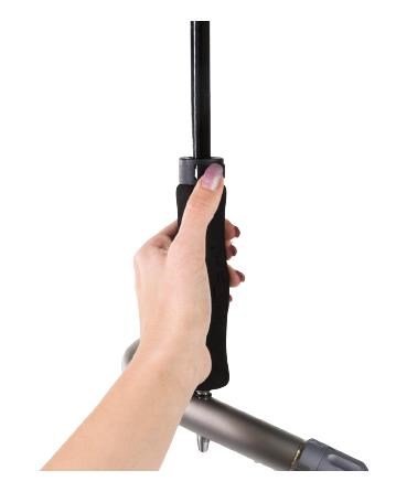 JuCad JuCad golf umbrella automatic with pin 68" black