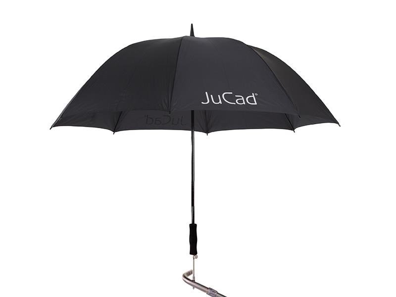 JuCad Telescopic Golf Umbrella 68" Automatic with Pin, Black