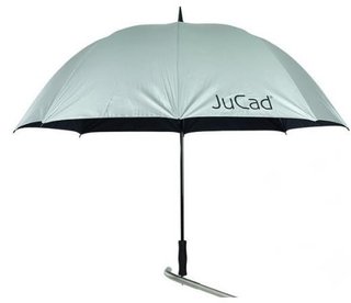 JuCad Children's Umbrella with Pin, Silver with UV Protection