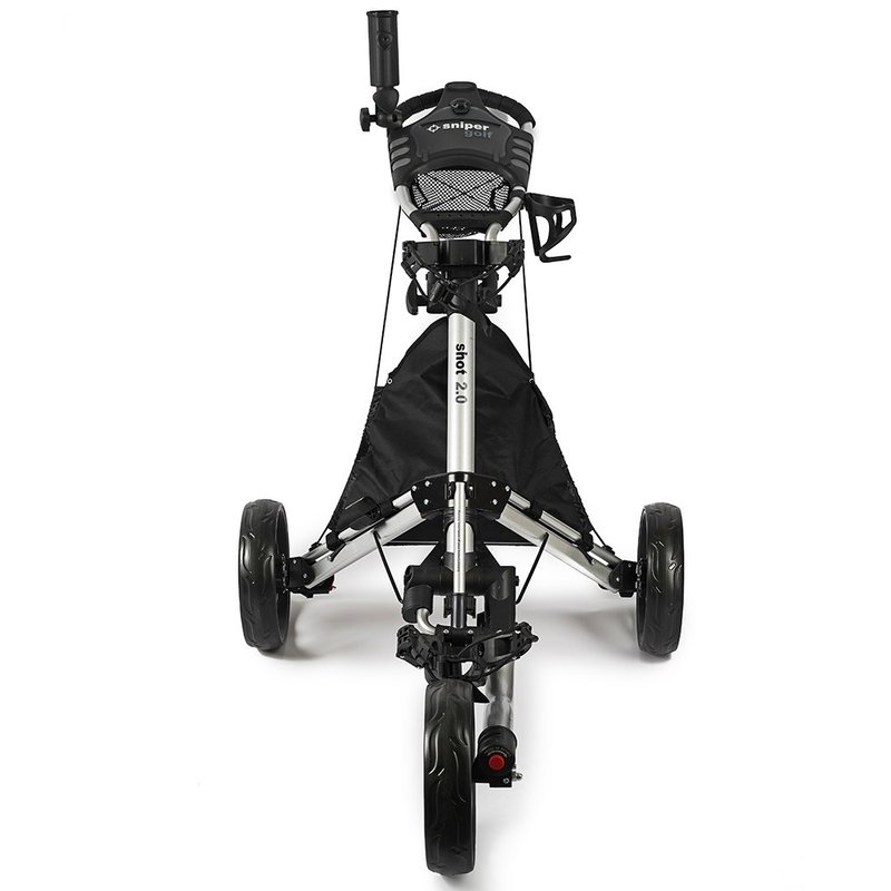 Sniper Golf Shot 2.0 manual trolley, silver