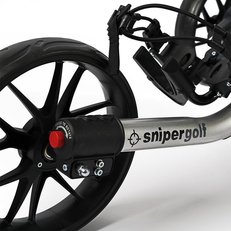 Sniper Golf Shot 2.0 manual trolley, silver