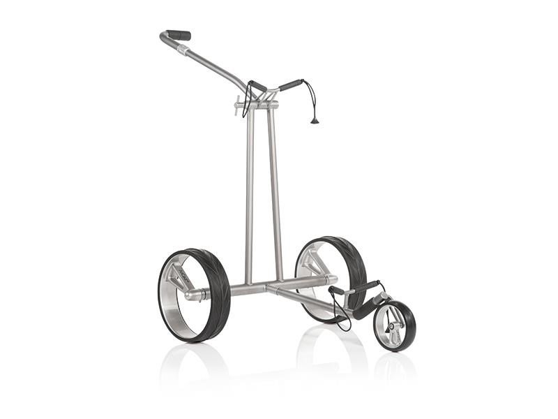 JuCad Phantom Titan 2.0 electric trolley + carry bag, titanium