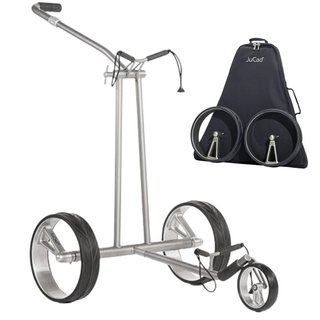 JuCad Phantom Titan 2.0 electric trolley + carry bag, titanium