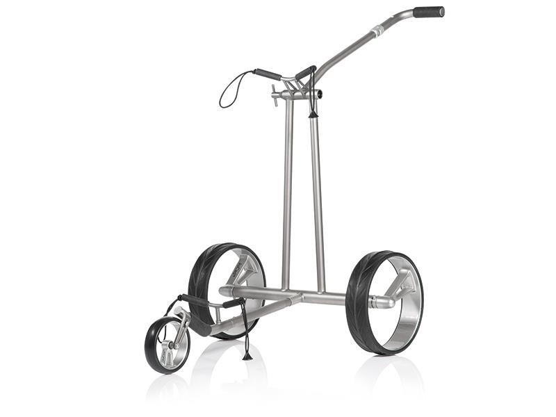 JuCad Phantom Titan 2.0 electric trolley + carry bag, titanium