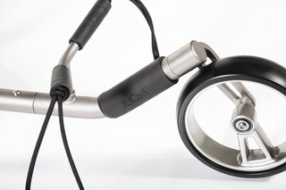 JuCad Phantom Titan 2.0 electric trolley + carry bag, titanium