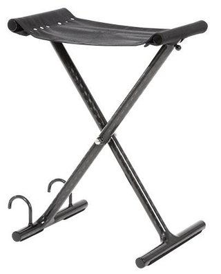 JuCad Golfer Seat made of Carbon, black