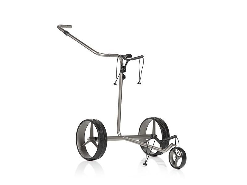 JuCad drive Stainless Steel 2.0 electric trolley, silver
