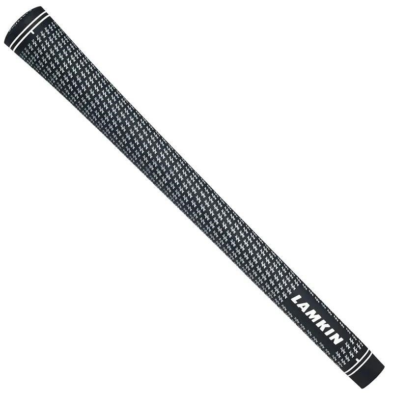 Lamkin Crossline 58R Standard Golf Grip, black/white