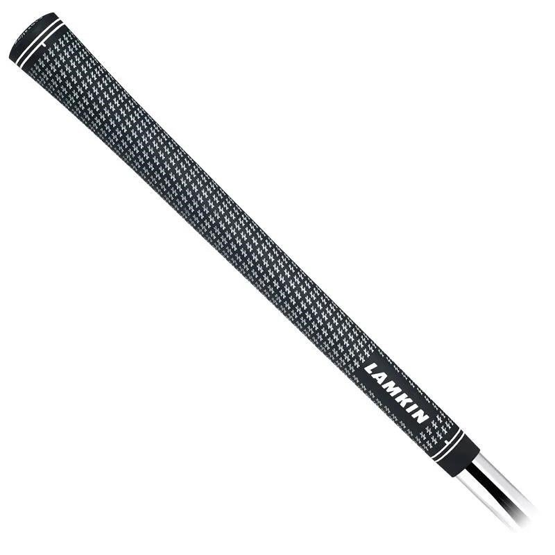 Lamkin Crossline 58R Standard Golf Grip, black/white
