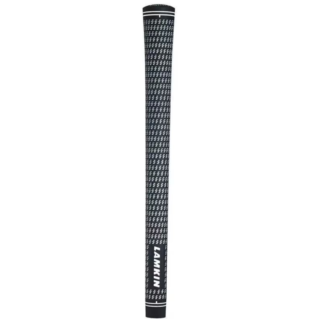 Lamkin Crossline 58R Standard Golf Grip, black/white