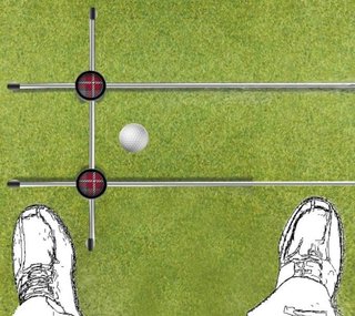 Longridge Tour Rod Pro Alignment Sticks (3pcs), white