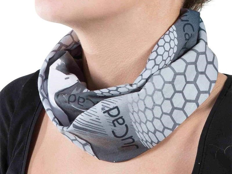 JuCad scarf multifunctional, grey