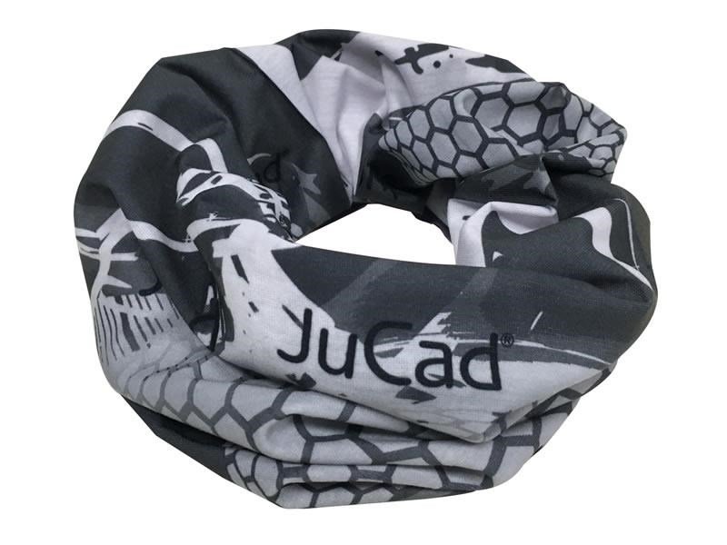 JuCad scarf multifunctional, grey