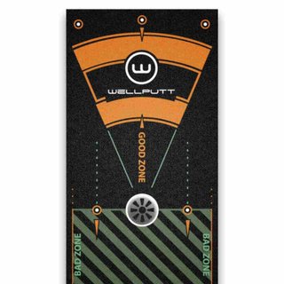 Wellputt Putting Mat - CLASSIC 13FT (4m), speed 10-11,5ft, black