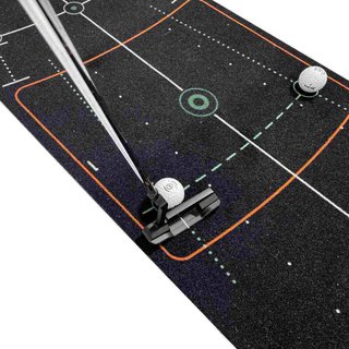 Wellputt Putting Mat - CLASSIC 13FT (4m), speed 10-11,5ft, black