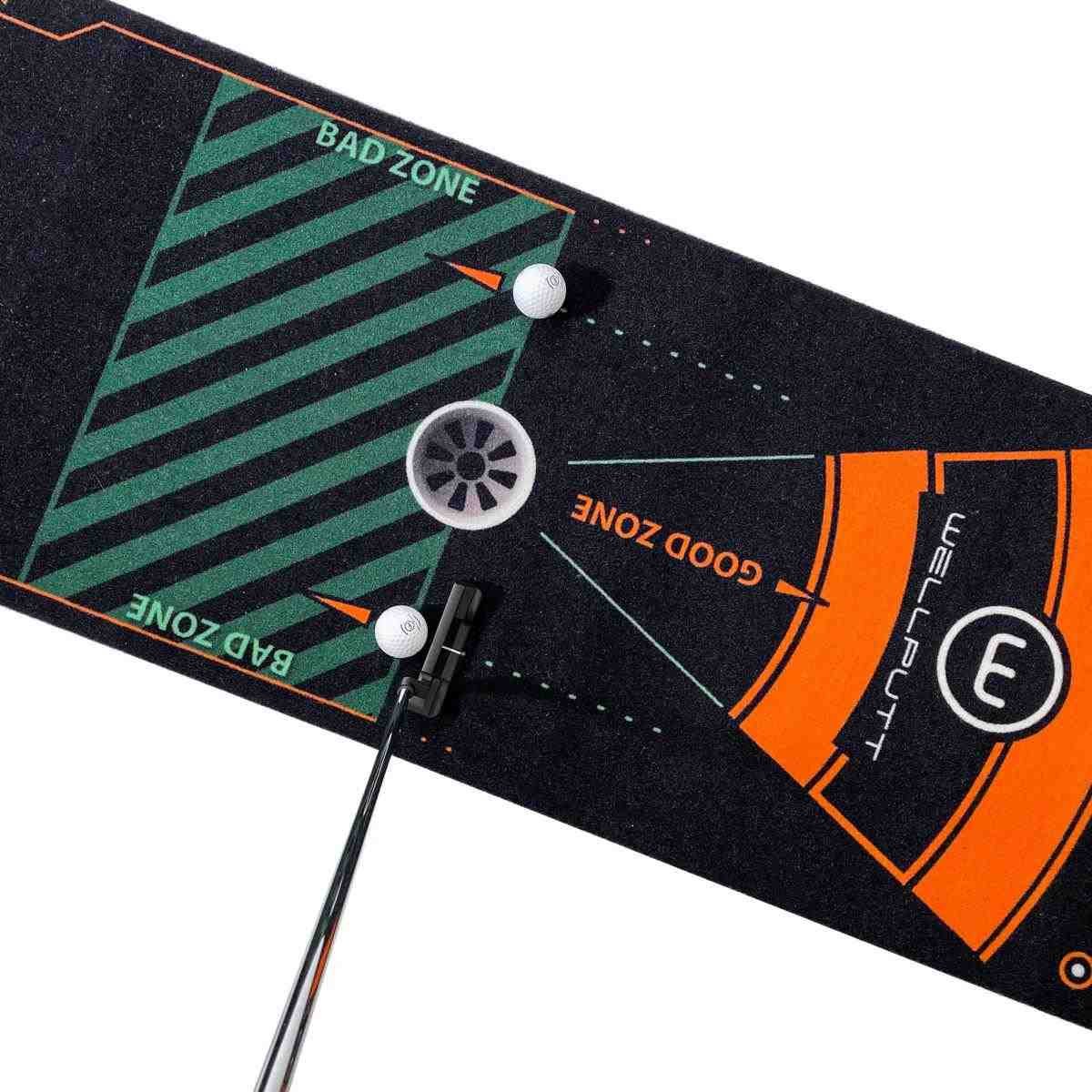 Wellputt Putting Mat - CLASSIC 13FT (4m), speed 10-11,5ft, black