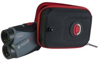 Zoom Focus X Laser Rangefinder, Charcoal/Black/Red
