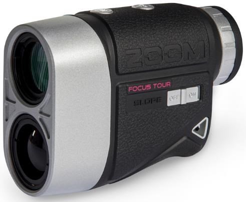 Zoom Focus Tour Slope Switch laser rangefinder, black/silver