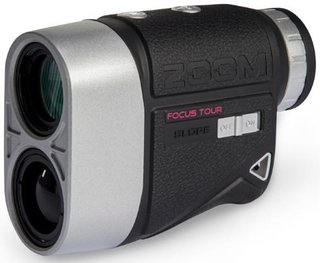 Zoom Focus Tour Slope Switch laser rangefinder, black/silver