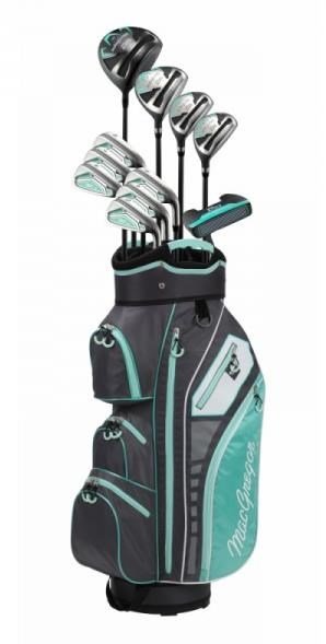 MacGregor DCT3000 ladies golf set, graphite, cart bag