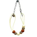 Handmade Teraka bracelet, type 010, brown