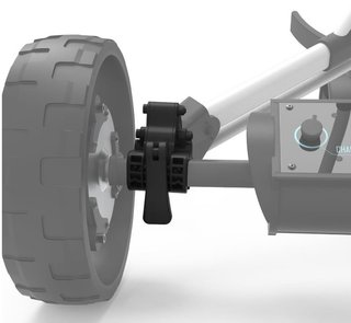 Alphard Club Booster eWheel Bracket Set - Clicgear 8.0 trolley accessory, black