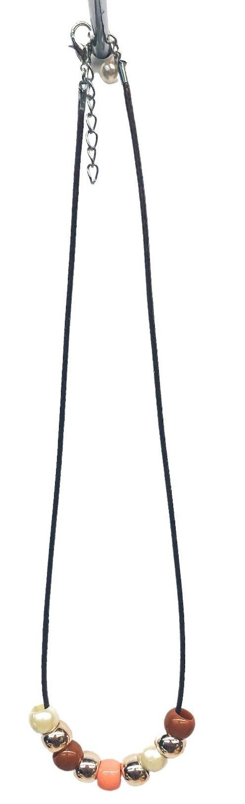 Handmade Teraka necklace, type 001, multicolor