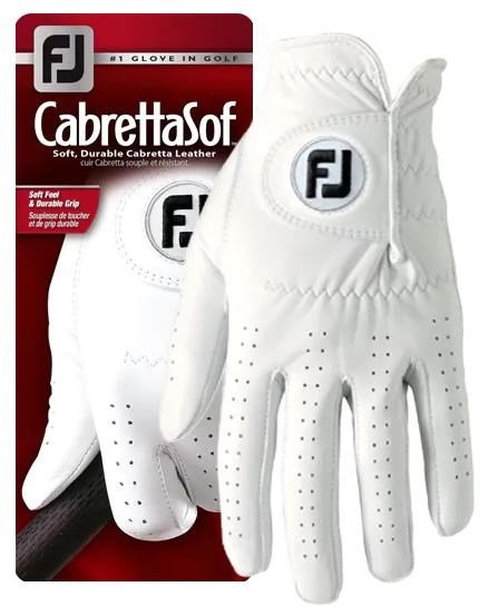 Footjoy FootJoy CabrettaSof mens golf glove, white