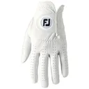FootJoy CabrettaSof mens golf glove, white