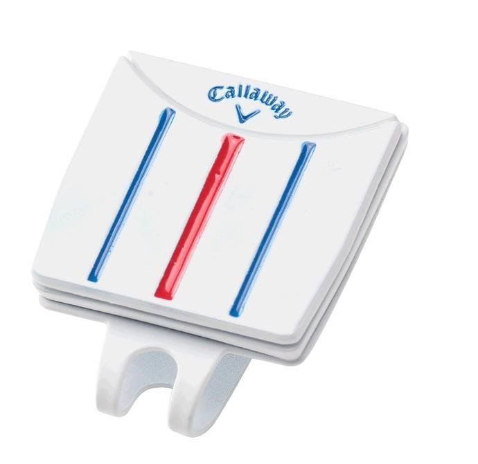 Callaway Triple Track Hat Clip, white