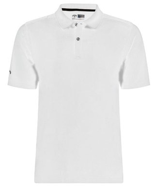Callaway Tournament men's polo, bright white