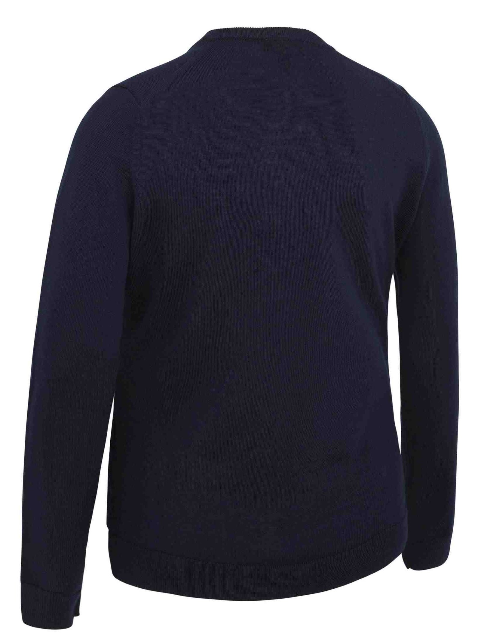 Callaway V-Neck Merino women's sweater, dark navy