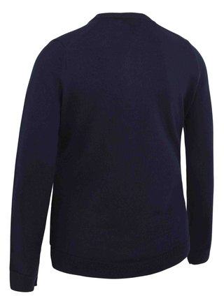Callaway V-Neck Merino women's sweater, dark navy
