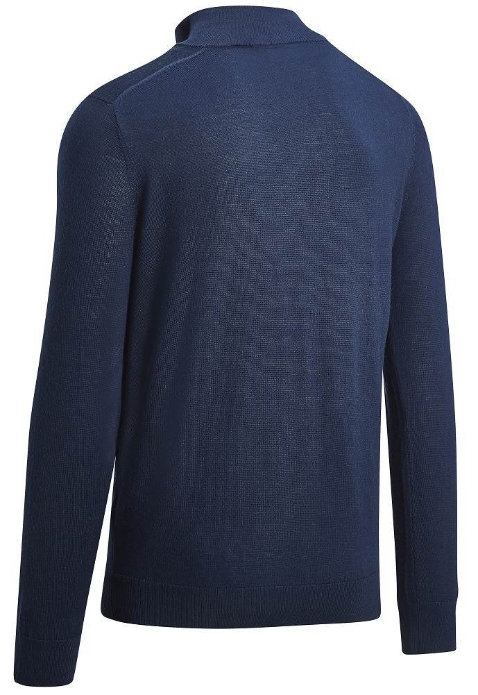 Callaway 1/4 Blended Merino men's sweater, navy blue