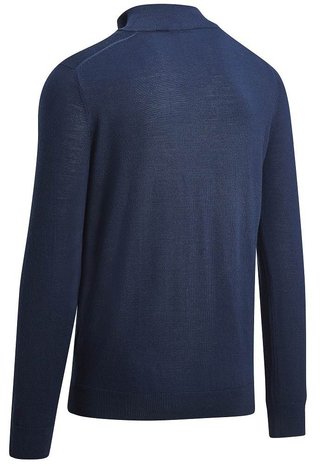 Callaway 1/4 Blended Merino men's sweater, navy blue