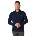 Callaway 1/4 Blended Merino men's sweater, navy blue