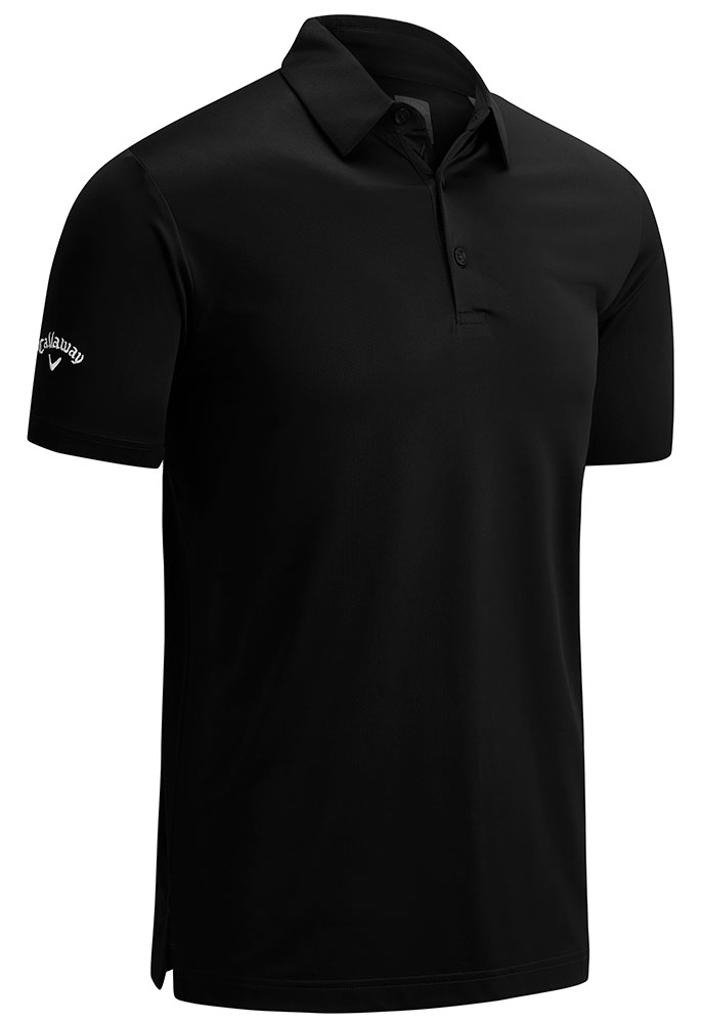 Callaway Swing Tech Solid men's polo, caviar