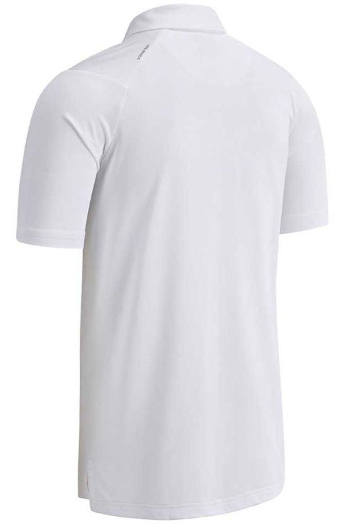 Callaway Swing Tech Solid men's polo, bright white