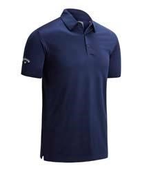 Callaway Swing Tech Solid men's polo, peacoat