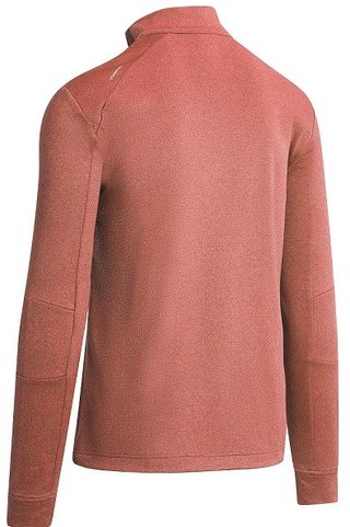Callaway Pieced Waffle 1/4 Zip men's sweatshirt, dubarry heather