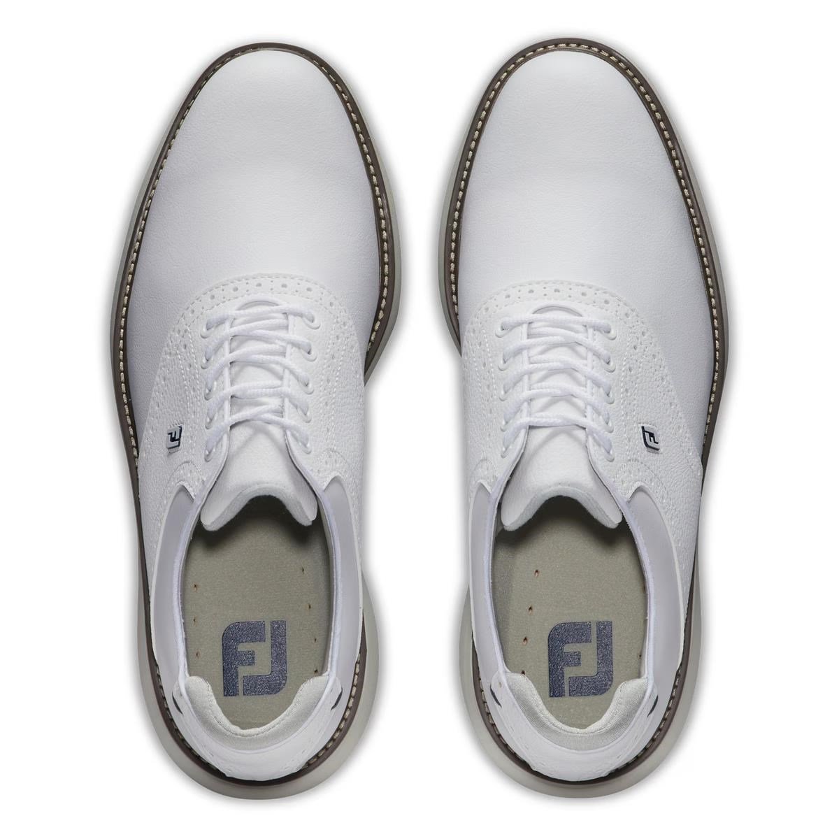 FootJoy Traditions mens golf shoes, white
