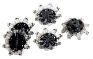 SoftSpikes Pulsar Fast Twist FJ golf cleats, black/grey (18pcs)