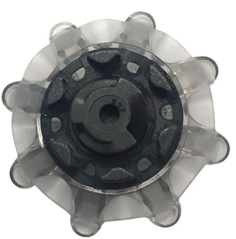 SoftSpikes Pulsar Fast Twist FJ golf cleats, black/grey (18pcs)