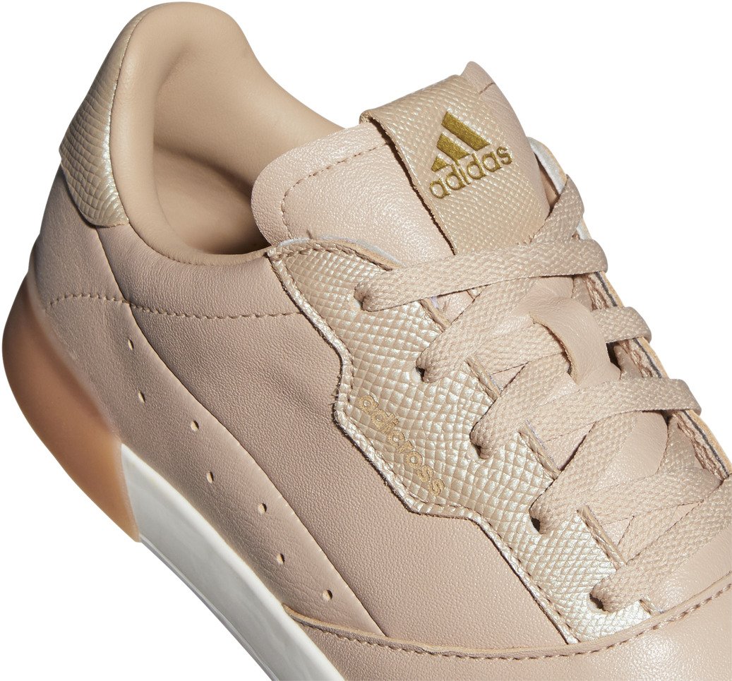 Adidas Adicross Retro ladies golf shoes, ash pearl/gold met./chalk white