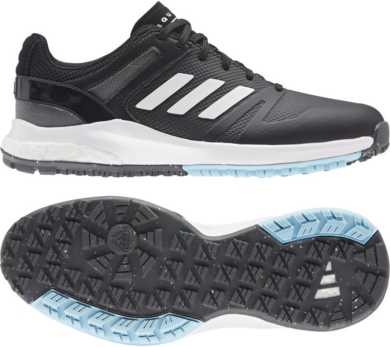 Adidas EQT Spikeless ladies golf shoes, black