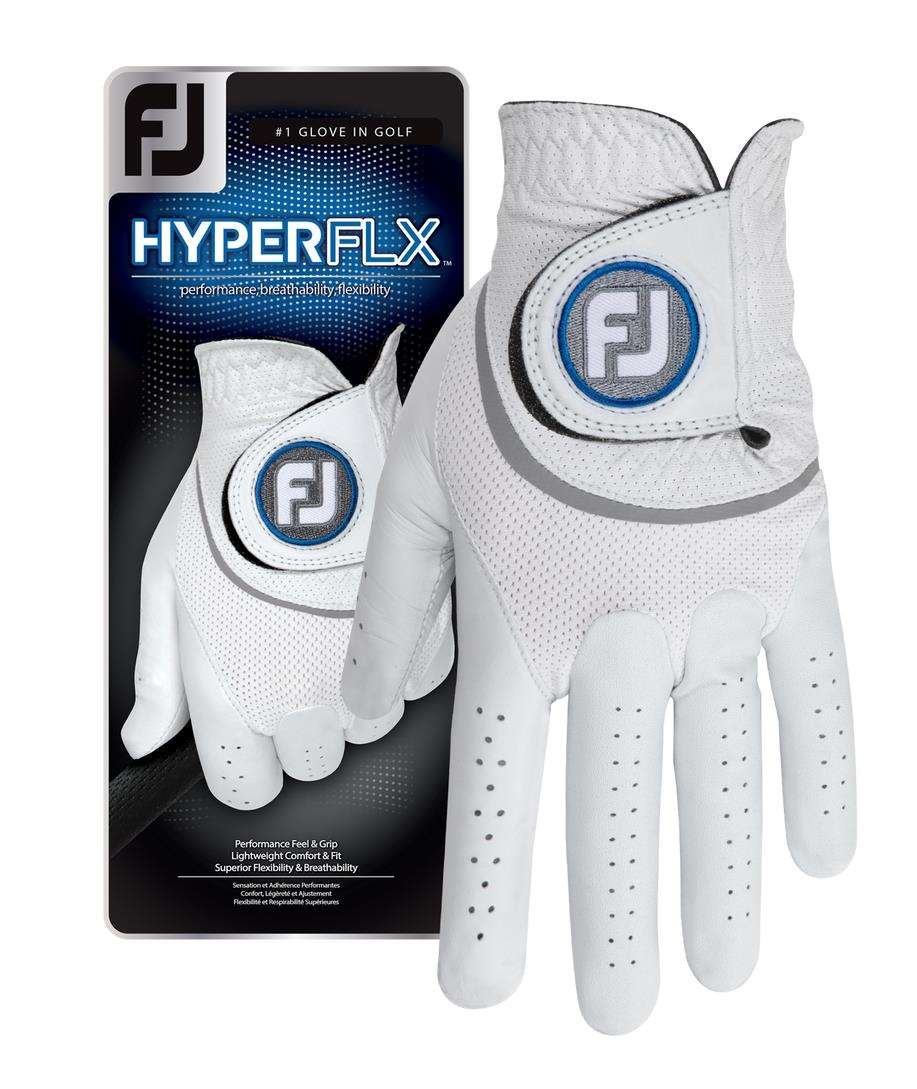 FootJoy HyperFLX mens golf glove, white