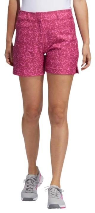 Adidas 5-Inch Print women's shorts, wild pink