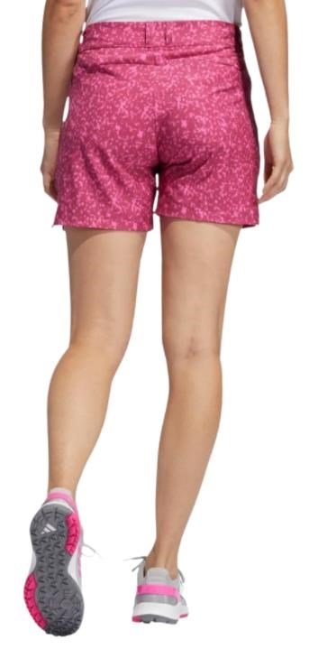 Adidas 5-Inch Print women's shorts, wild pink