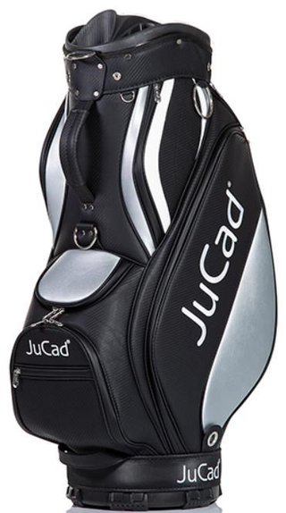 JuCad Pro cart bag, black/silver